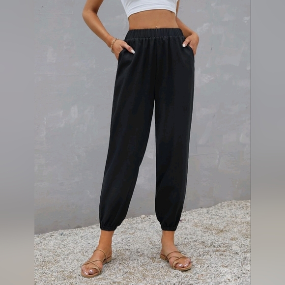 SHEIN Pants - L/G Shein black pants/joggers